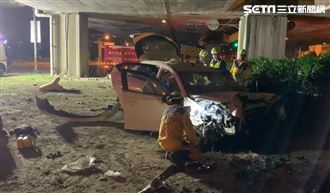 又酒駕！道路終止車沒減速⋯1死1傷