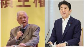 日本首相安倍晉三 李登輝 組合圖／資料照、翻攝自首相官邸kantei ig