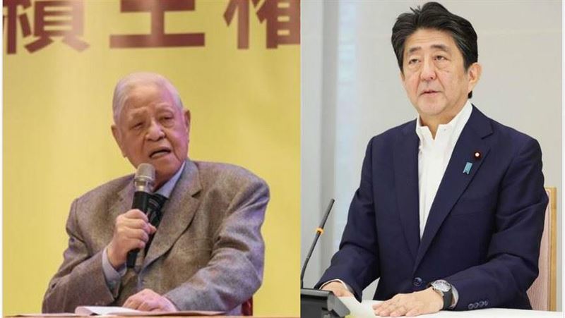 談李登輝　日首相安倍晉三：悲慟至極