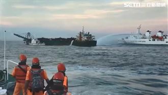 94爽！海巡署強勢再扣陸籍盜砂漁船