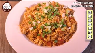 外食族新歡！　番茄蛋炒泡麵輕鬆上桌