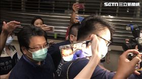 ▲立委蘇震清的辦公室主任余學洋。（圖／記者楊佩琪攝）