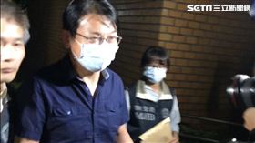 ▲前立委徐永明被移送台北地檢署，看得出來神情有些疲憊。（圖／記者楊佩琪攝）