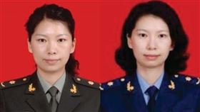 美國聯邦調查局（FBI）發現中國學者唐娟在簽證的申請資料上蓄意隱瞞她為中國軍方服務的事實，FBI從網路媒體資料查到唐娟著軍服的照片，與中共解放軍有關聯。（圖／翻攝自美國司法機關網頁justice.gov）
