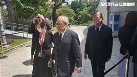前考試院長許水德,前往李登輝靈堂弔唁（圖／記者黎冠志攝影）