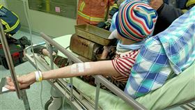 澎湖,絞肉機,婦女,消防