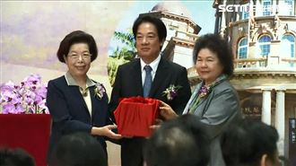 陳菊就任監察院長　賴清德溫暖獻擁抱