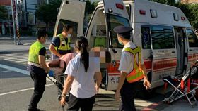 台鐵月台觸電（圖／翻攝畫面）