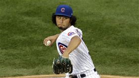 ▲芝加哥小熊日本投手達比修有2020年首勝。（圖／美聯社／達志影像）