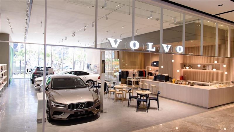 Volvo千萬級成市展間　登陸台灣