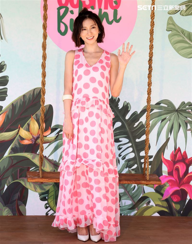 蔡黃汝出席柯夢波丹夏日比基尼派對。（記者邱榮吉/攝影）