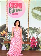 蔡黃汝出席柯夢波丹夏日比基尼派對。（記者邱榮吉/攝影）