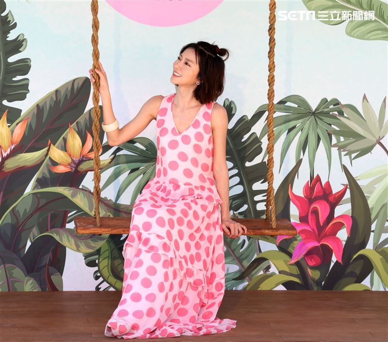 蔡黃汝出席柯夢波丹夏日比基尼派對。（記者邱榮吉/攝影）