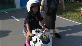 婦幼隊,警察,暑假,小小波麗士,兒童(新北市警察婦幼隊提供)