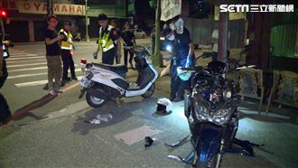 警騎車執勤…遭無照未成年撞飛命危