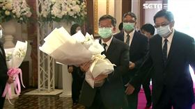 鄭文燦赴台北賓館追悼李登輝