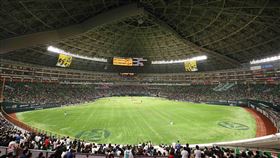 軟銀鷹福岡巨蛋。（圖／軟銀鷹提供）