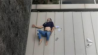 車禍心慌慌？男竟往5公尺高架橋跳下