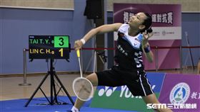 東奧模擬賽,羽球,戴資穎。（圖／記者劉家維攝影）