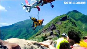 劍龍稜,登山,山難,新北,翻攝畫面