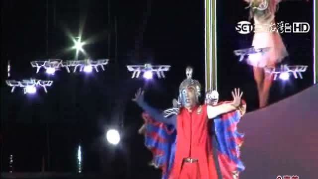 遊故宮南院！4百架無人機群飛仲夏夜