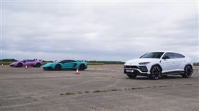 ▲Lamborghini Aventador SV VS Huracan Performante VS Urus（圖／翻攝自Carwow Youtube）