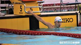 東奧模擬賽,游泳,王冠閎。（圖／記者劉家維攝影）