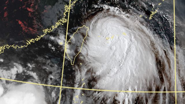 新／哈格比轉中颱！16縣市豪雨警報