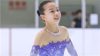 中正盃滑冰賽登場　丁子涵、蔡愷昕亮相