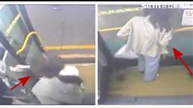 一秒夾頭畫面驚悚！台中公車變「虎頭鍘」女大生痛到飆淚