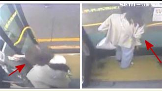 公車門夾頭！女大生千字文向司機道歉