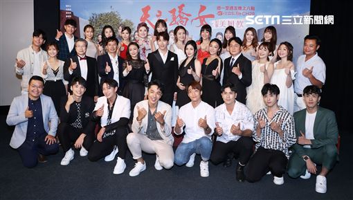 天之驕女演員陳子玄黃少祺韓瑜出席首映