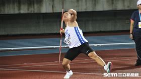 東奧模擬賽,標槍,鄭兆村。（圖／記者劉家維攝影）