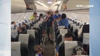 金門起飛轉降桃機　客怨：坐了7小時