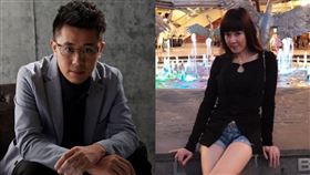 網紅鬼才阿水和羅霈穎。（圖／翻攝自臉書）