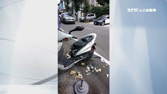 機車坐墊剛換就又毀　兇手曝光竟是牠