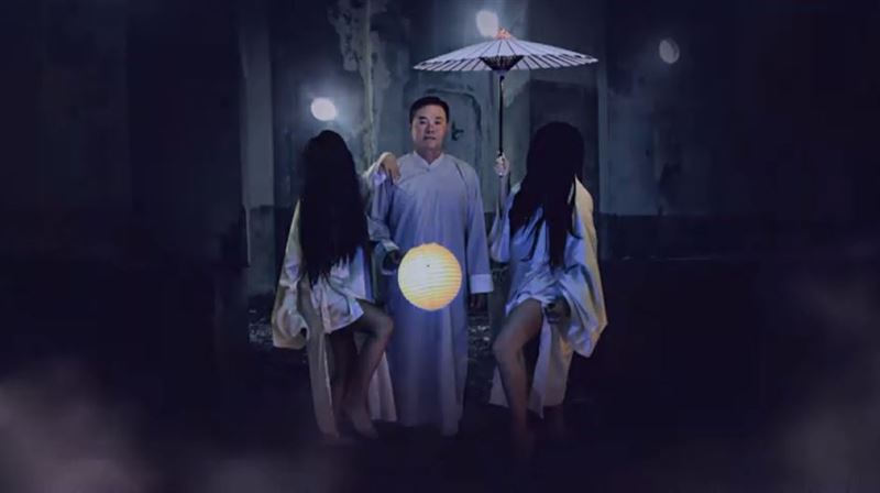 雲林迎普渡搞鬼宣傳　網看完狂讚會紅