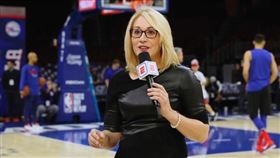 女主播神回「不信問我前夫」搭檔笑翻
NBA,ESPN,球評,Doris Burke,離婚,前夫
翻攝自推特
