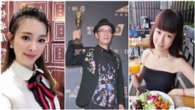 劉真、吳朋奉、羅霈穎，合成圖