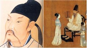 李白,《韓熙載夜宴圖》，據宋《宣和畫譜》所載為五代十國南唐畫家顧閎中的作品(翻攝自維基百科)