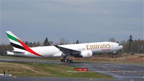 阿聯酋台灣航線增班為加強台北與杜拜間的貨運服務，6日起，台北往返杜拜的貨運航班，從每週3班增加至每週4班，於每週三、四、五、六飛航。（阿聯酋提供）中央社記者汪淑芬傳真  109年8月5日