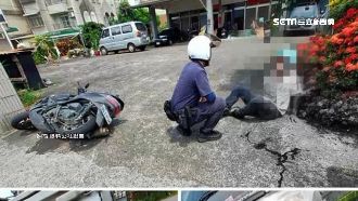 兒躲警被撞飛…媽心疼吐這句遭網出征