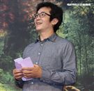 魏德聖導演看了兒子加油的信件感動眼眶濕紅。（記者邱榮吉/攝影）