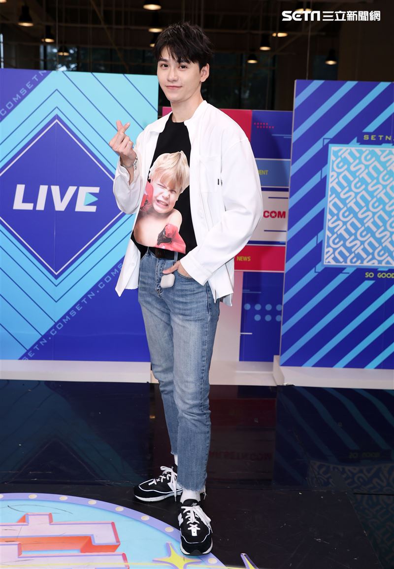 李少驛安安大明星(唱片宣傳)。（記者邱榮吉/攝影）