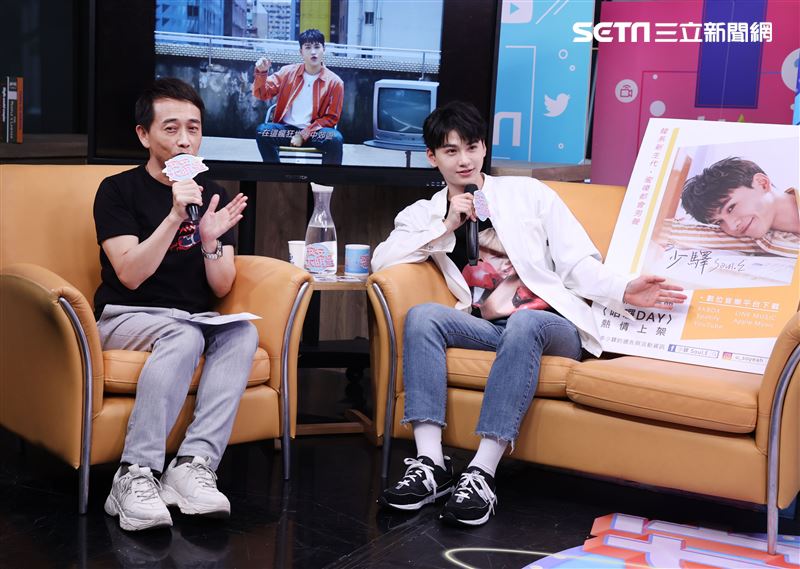 李少驛安安大明星(唱片宣傳)。（記者邱榮吉/攝影）