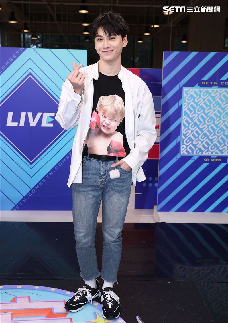 李少驛安安大明星(唱片宣傳)。（記者邱榮吉/攝影）