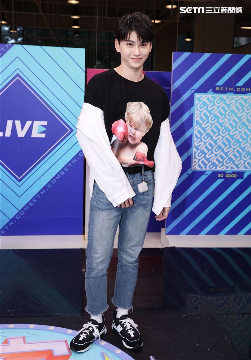 李少驛安安大明星(唱片宣傳)。（記者邱榮吉/攝影）