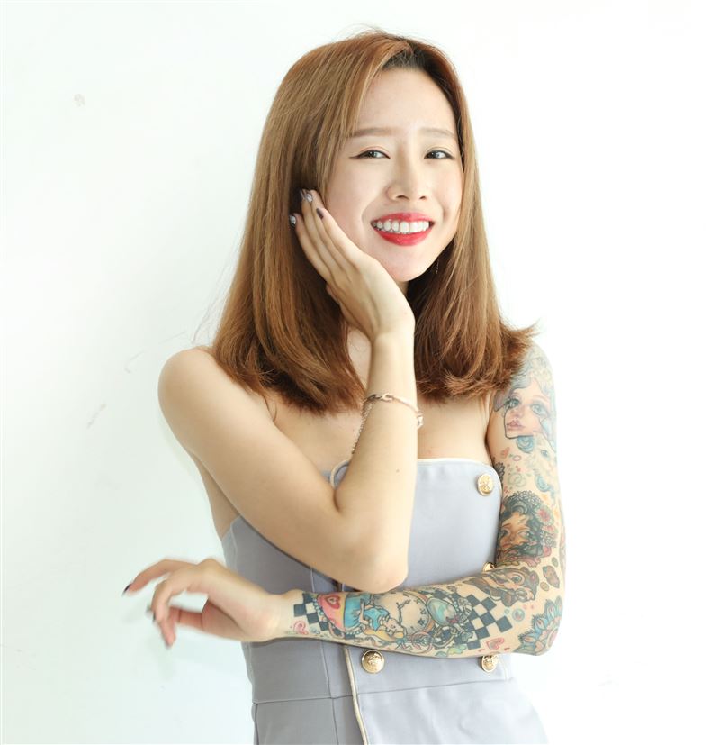 「正妹老司機」小張鈞甯-密寶。（記者邱榮吉/攝影）