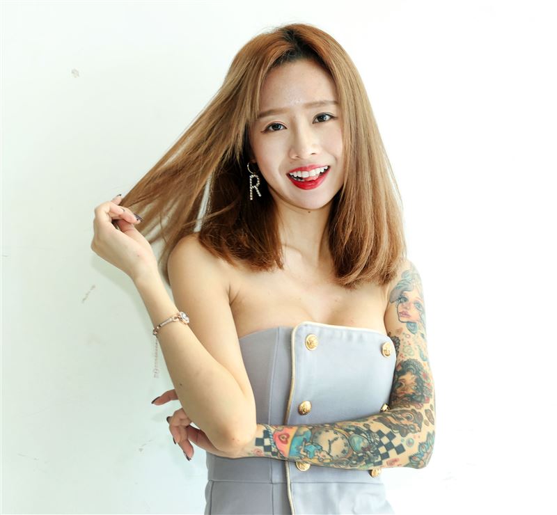 「正妹老司機」小張鈞甯-密寶。（記者邱榮吉/攝影）