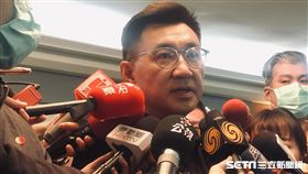 國民黨主席補選候選人江啟臣。（圖／記者林恩如攝）